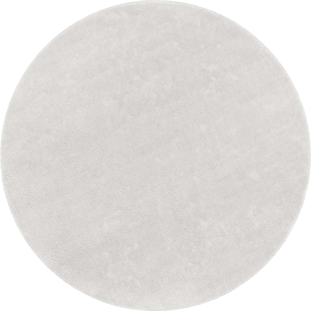 Waschbarer Teppich Wohnzimmer Kurzflor Einfarbiger Moderner Produktbild 