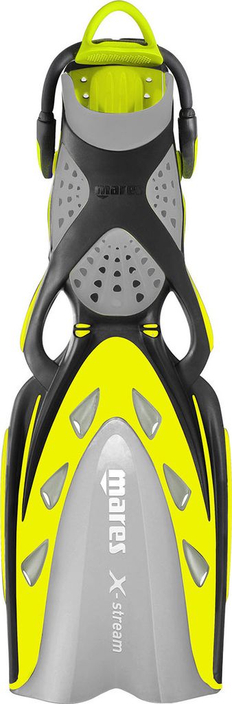 Mares X-Stream Geräteflossen mit Bungee Straps, Größe:XL, Farbe:Neon Gelb