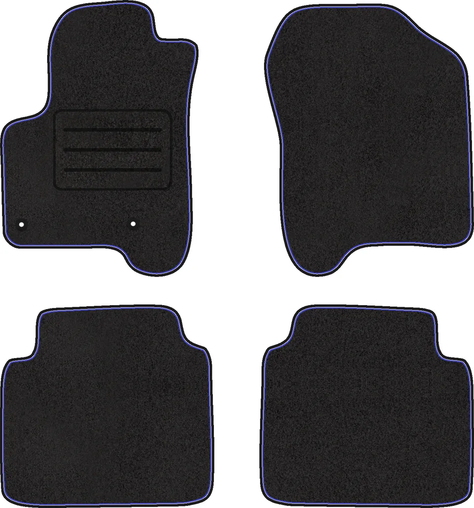 Tappetini Auto In Tessuto Per Citroen C3 Picasso (2008-2017) – Set 4 Pezzi Antracite