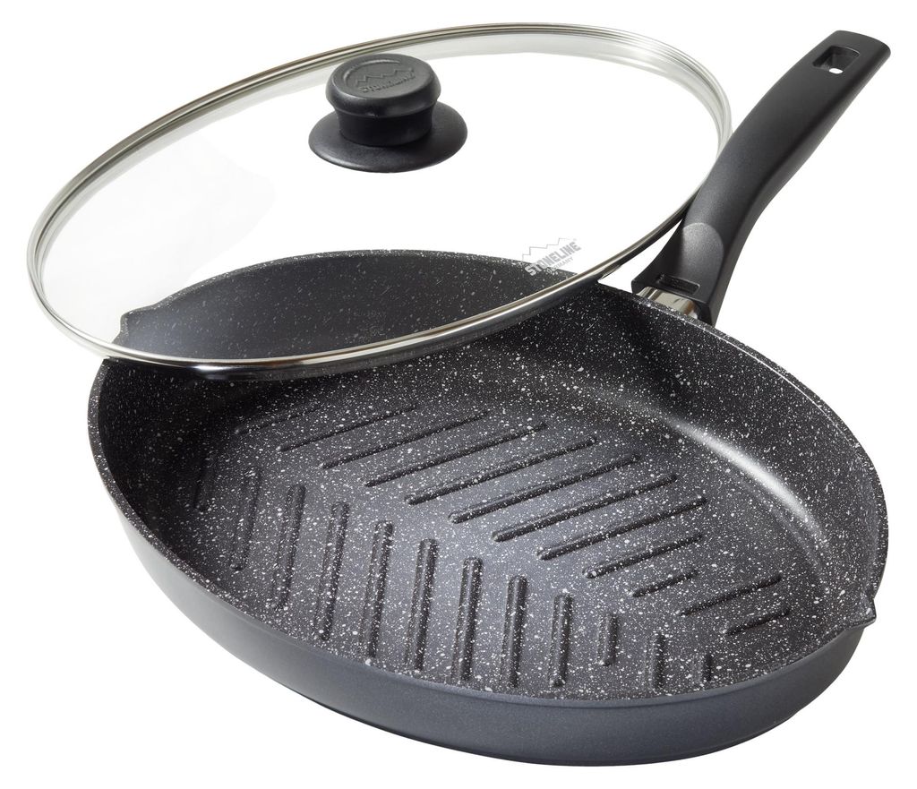 STONELINE® poêle à poisson et escalope ovale 35x24 cm | Image du produit 