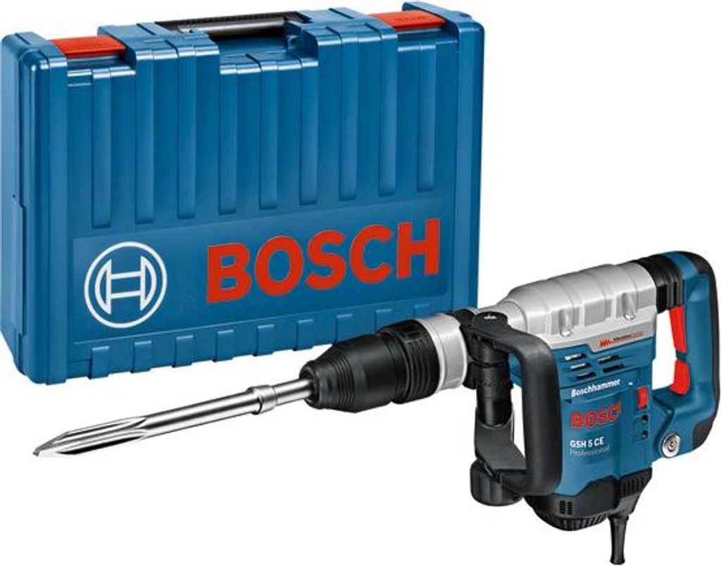 Schlaghammer mit SDS max GSH 5 CE im Handwerkerkoffer Produktbild 