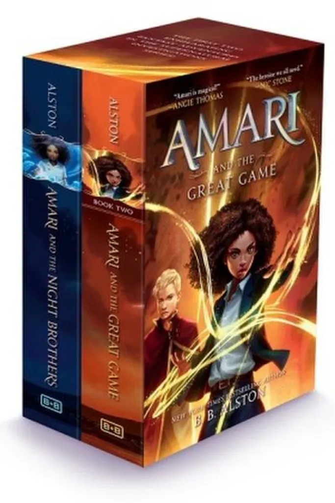 Amari 2-Book Hardcover Box Set avec Étui Rigide et Reliure de Qualité