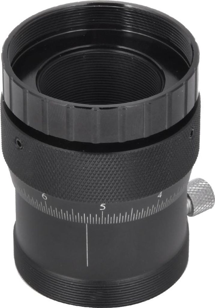 Aluminiumlegierung 1,25 -Zoll -innere T -Grenzfläche Doppelhelikaler Fokuser Hochgenaug 10 mm Fokussierungsschlag für astronomisches Teleskop
