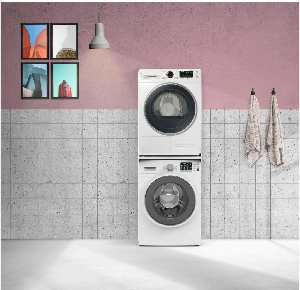 Zwischenbaurahmen "Basic" für Waschmaschine und Trockner, Produktbild 4