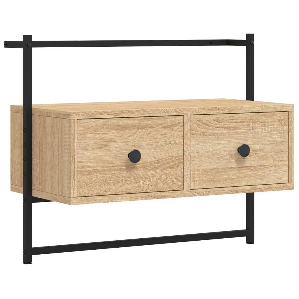 Mobile Porta TV Sospeso Rovere Sonoma SYFAX™ - Design Minimalista