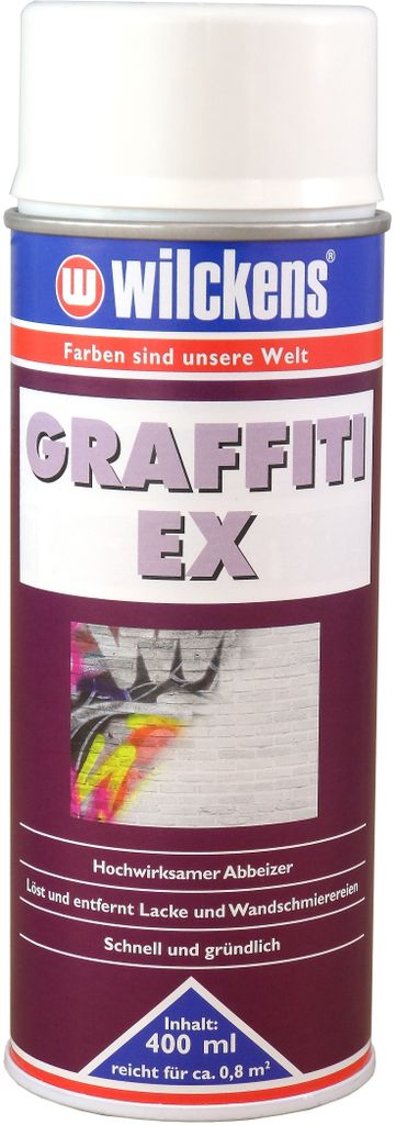 WILCKENS Graffiti Ex Entferner Graffiteentferner Abbeizspray Spray Spraydose