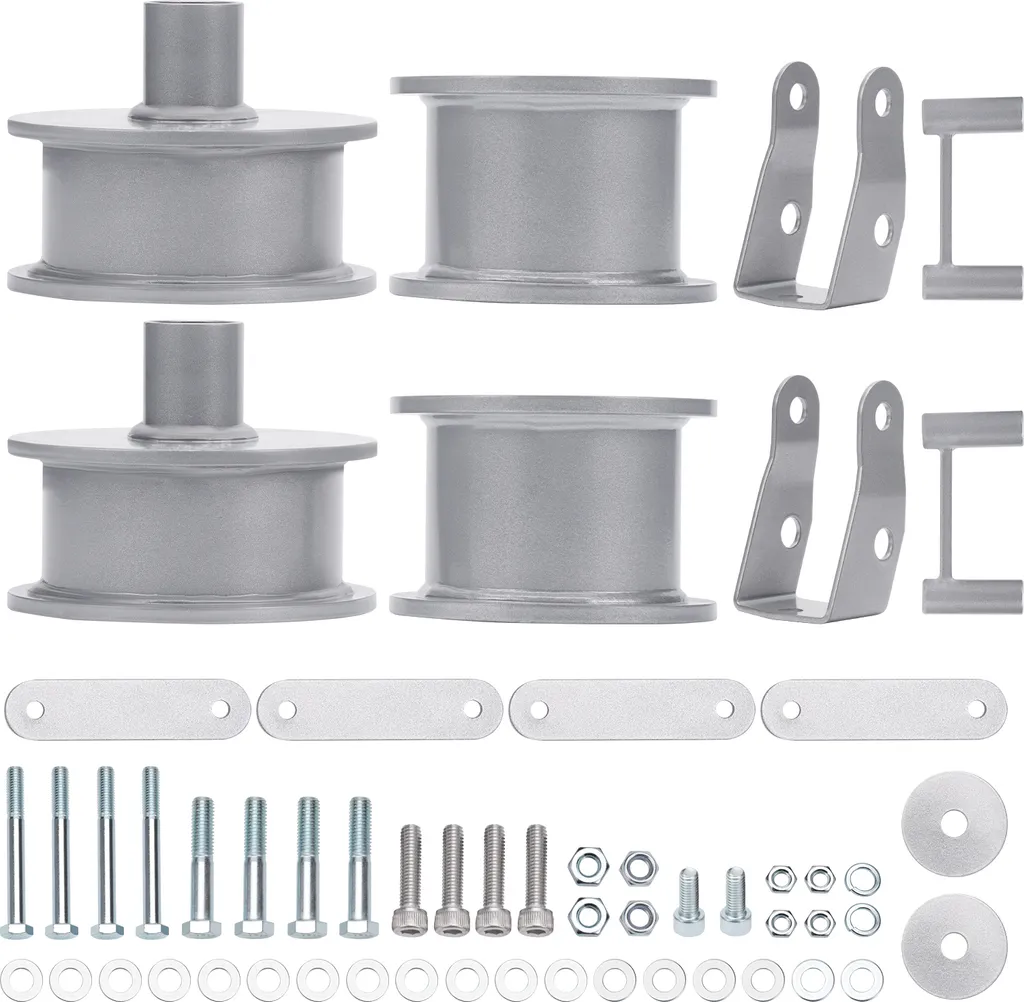 Kit de Rehaussement 3 Pouces Avant Arrière pour Jeep Wrangler JK 2007-2018