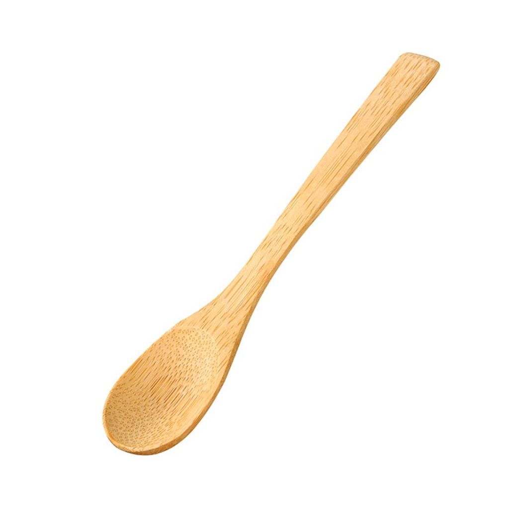 Runder Bambus-Holzlöffel, Suppenlöffel, Rührlöffel, Küchenhelfer aus Holz