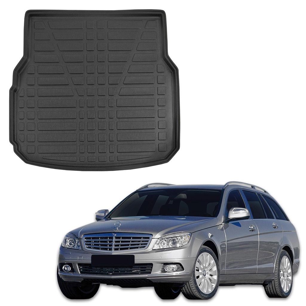 Tapis De Coffre Sur Mesure Pour Mercedes C Class S204 Image du produit 