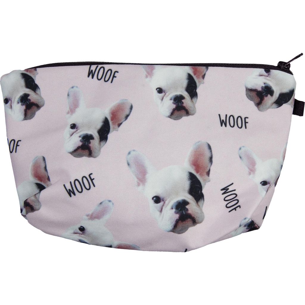 Cosey Make-up Tasche, trendige Schminktasche und Kulturbeutel – Woof