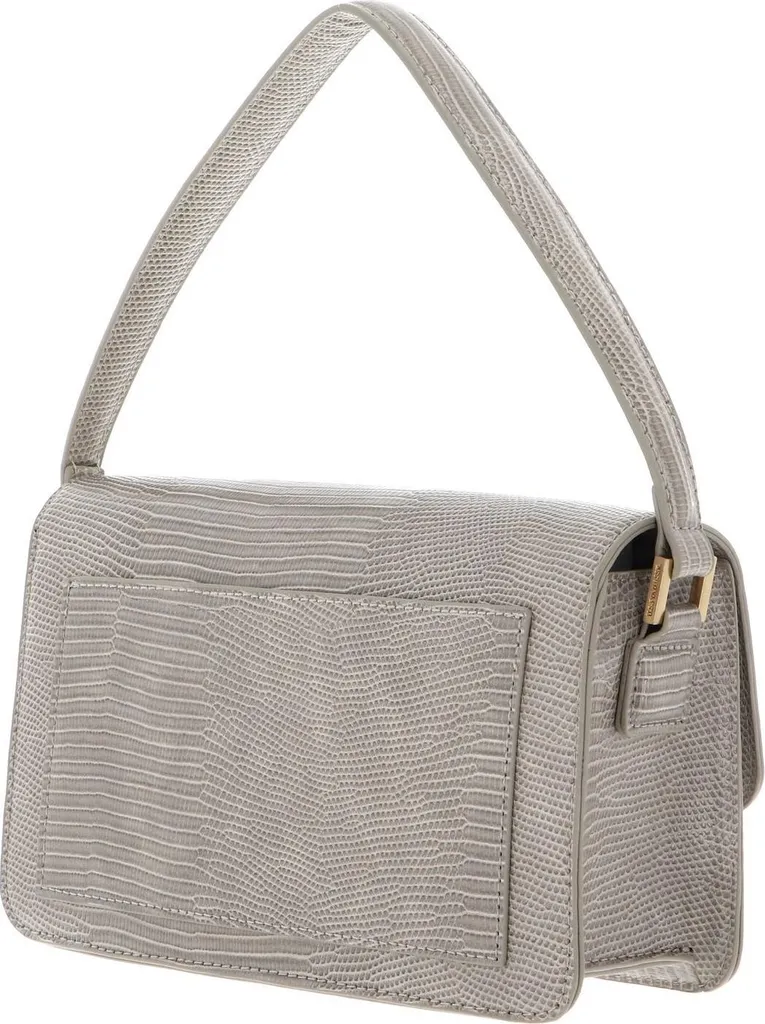 U.S. POLO ASSN. Winton Flap Handle Bag Beige Lizard - Sac de Soirée Chic - 4