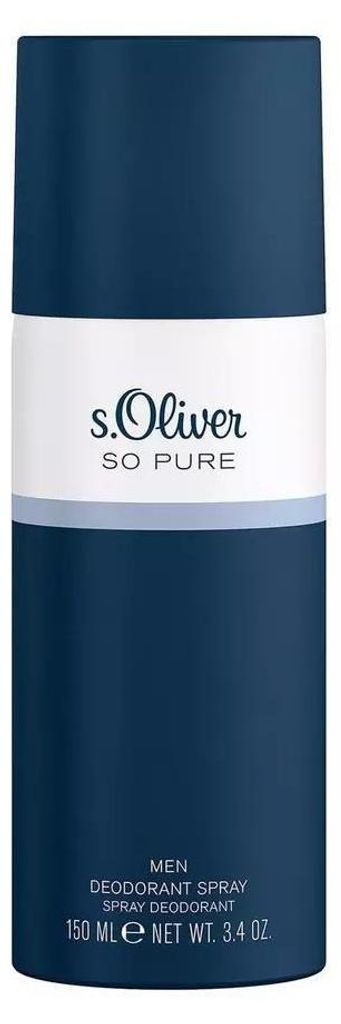 s.Oliver So Pure Men, Männer, Deodorant, Spray-Deodorant, Produktbild 