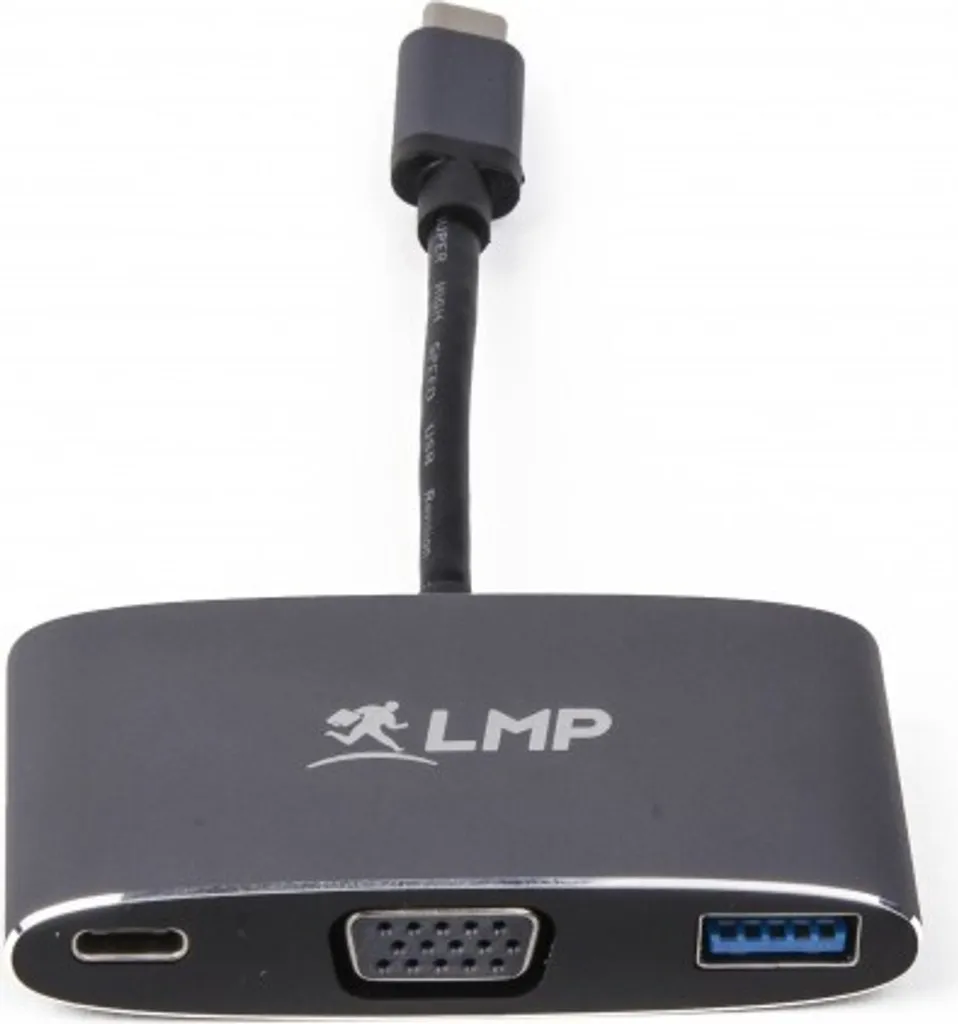 LMP Multiport Hub USB-C VGA USB 3.0 Alluminio - Business Edition - 2