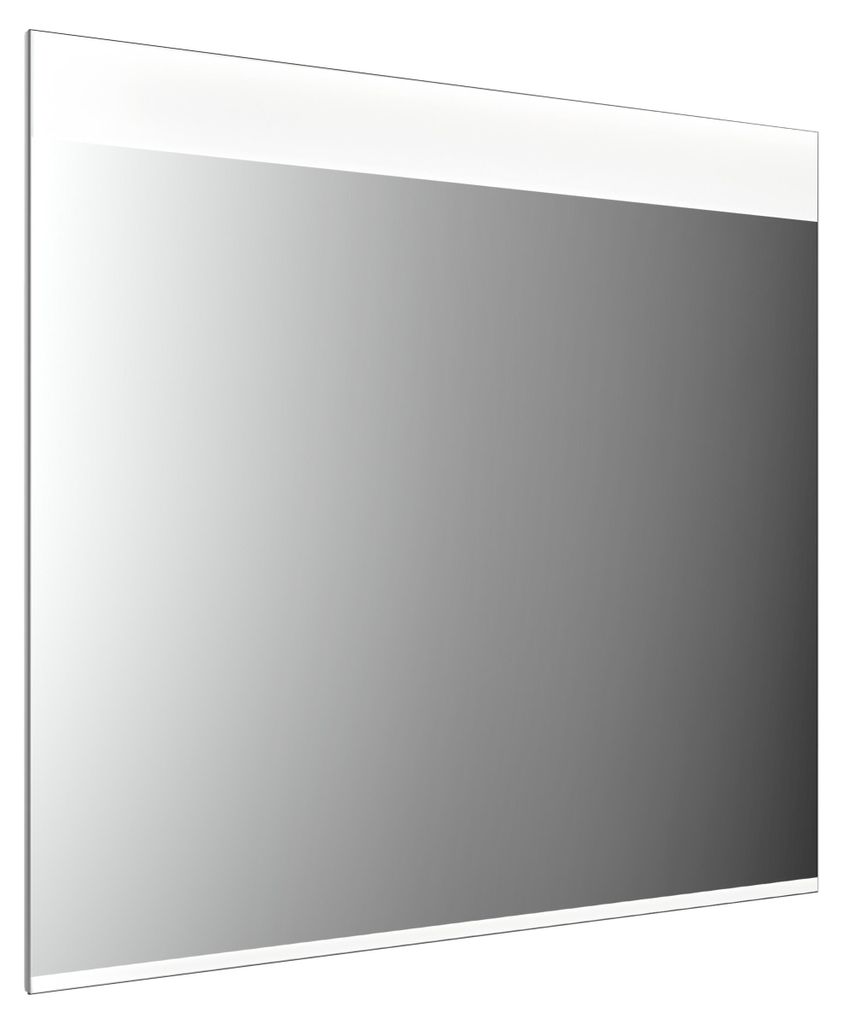 emco MI 250 LED-Lichtspiegel mit horizontalem Lichtausschnitt, Heizfolie, Waschtischbeleuchtung, Höhe 805mm, 449825006