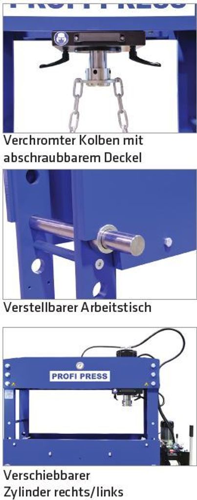 Elmag Hydraulische Werkstattpresse XL, 81820