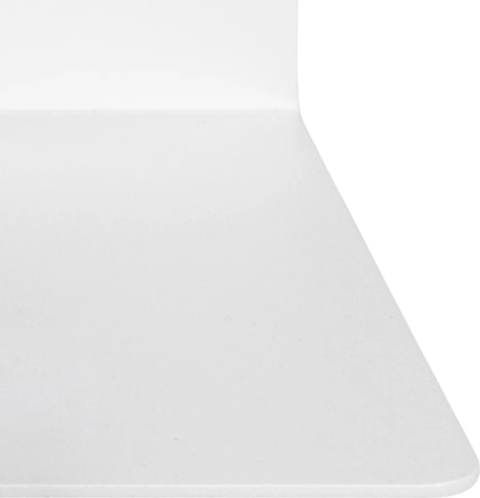 Joliet Étagère murale métal blanc mat - Solution gain de place design