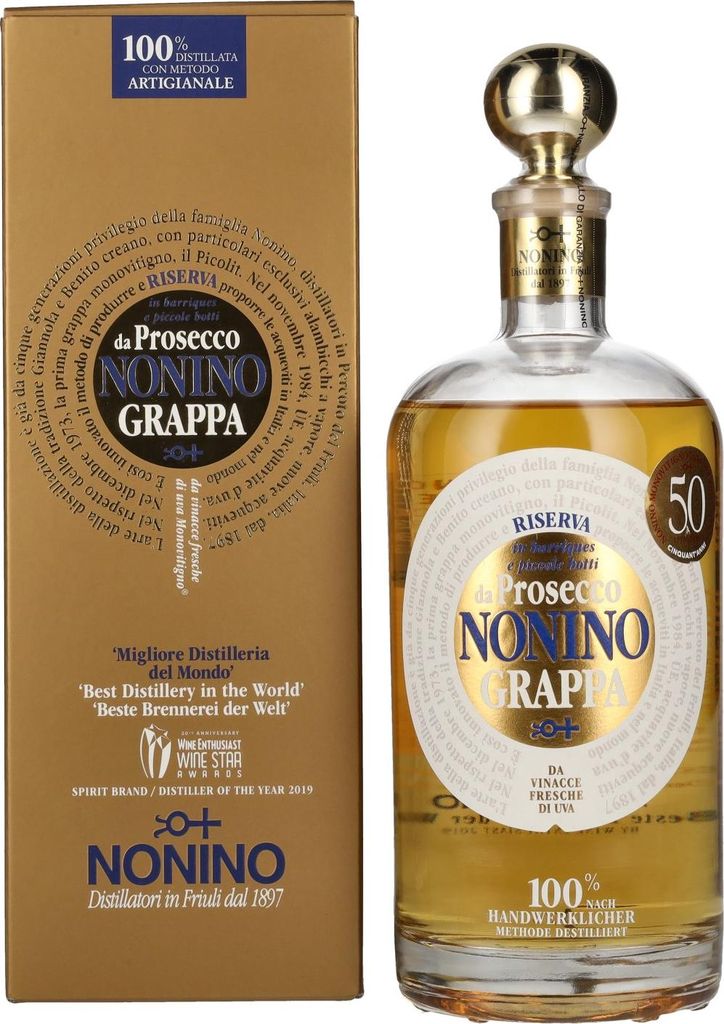 Nonino Grappa Monovitigno Vigneti Prosecco | 41 % vol | 0,7 Image du produit 