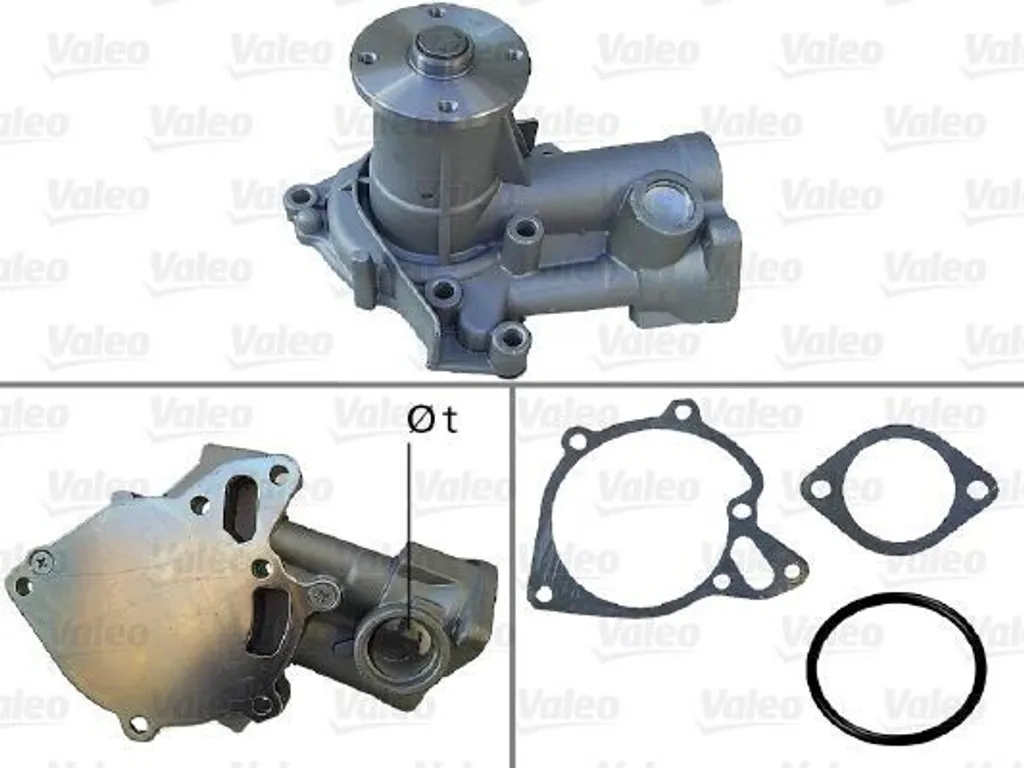 Pompe à eau haute durabilité Valeo 506778 compatible Galloper II