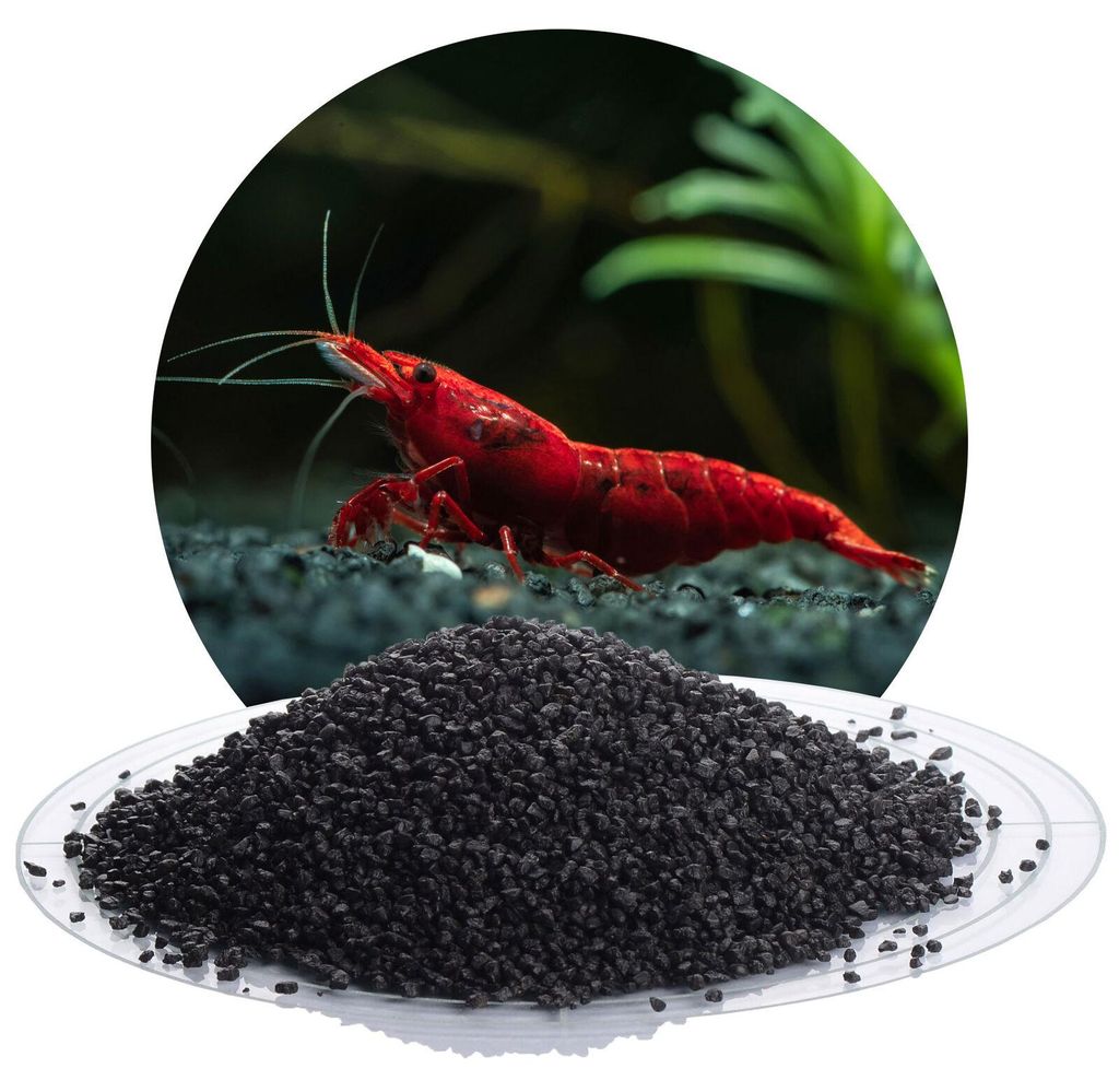 Schicker Mineral-Aquariumkies schwarz 5 kg-2-3mm Produktbild 