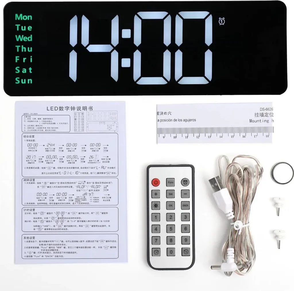 Recensione Orologio LED DZZ-WWHWWH-001: Il Re dei 16 Pollici Smart - 5