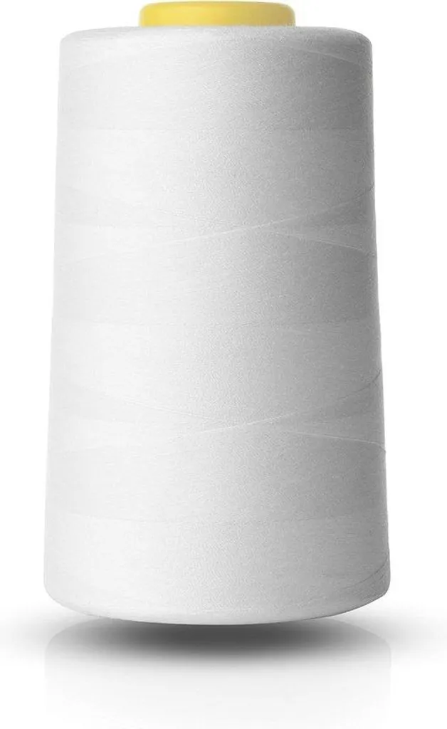 Bobines de fil à coudre polyester haute capacité - Lot de 2 x 5000 yards