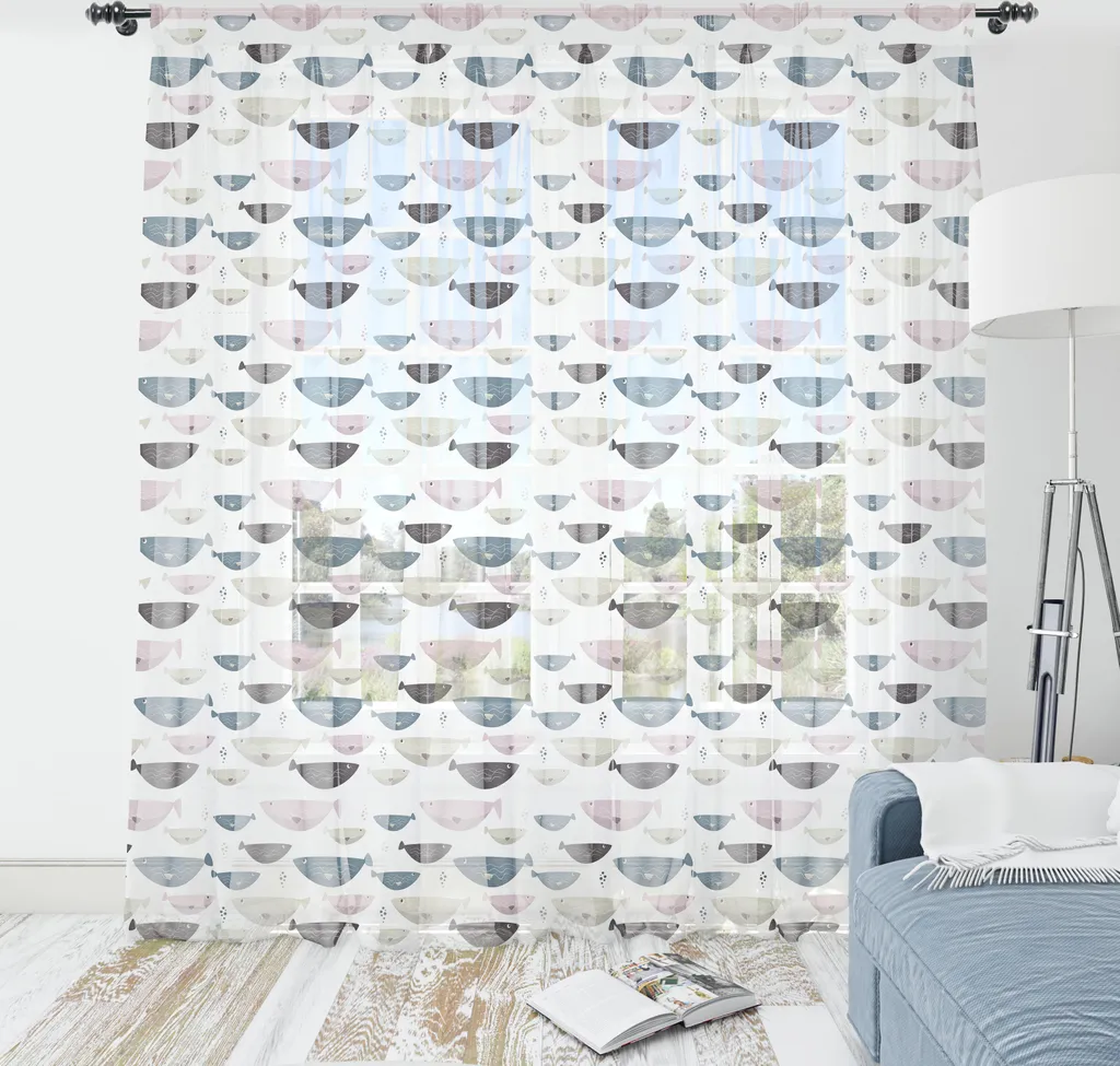 Arazzo Professionale ABAKUHAUS Raso - 240x274 cm Tema Mare