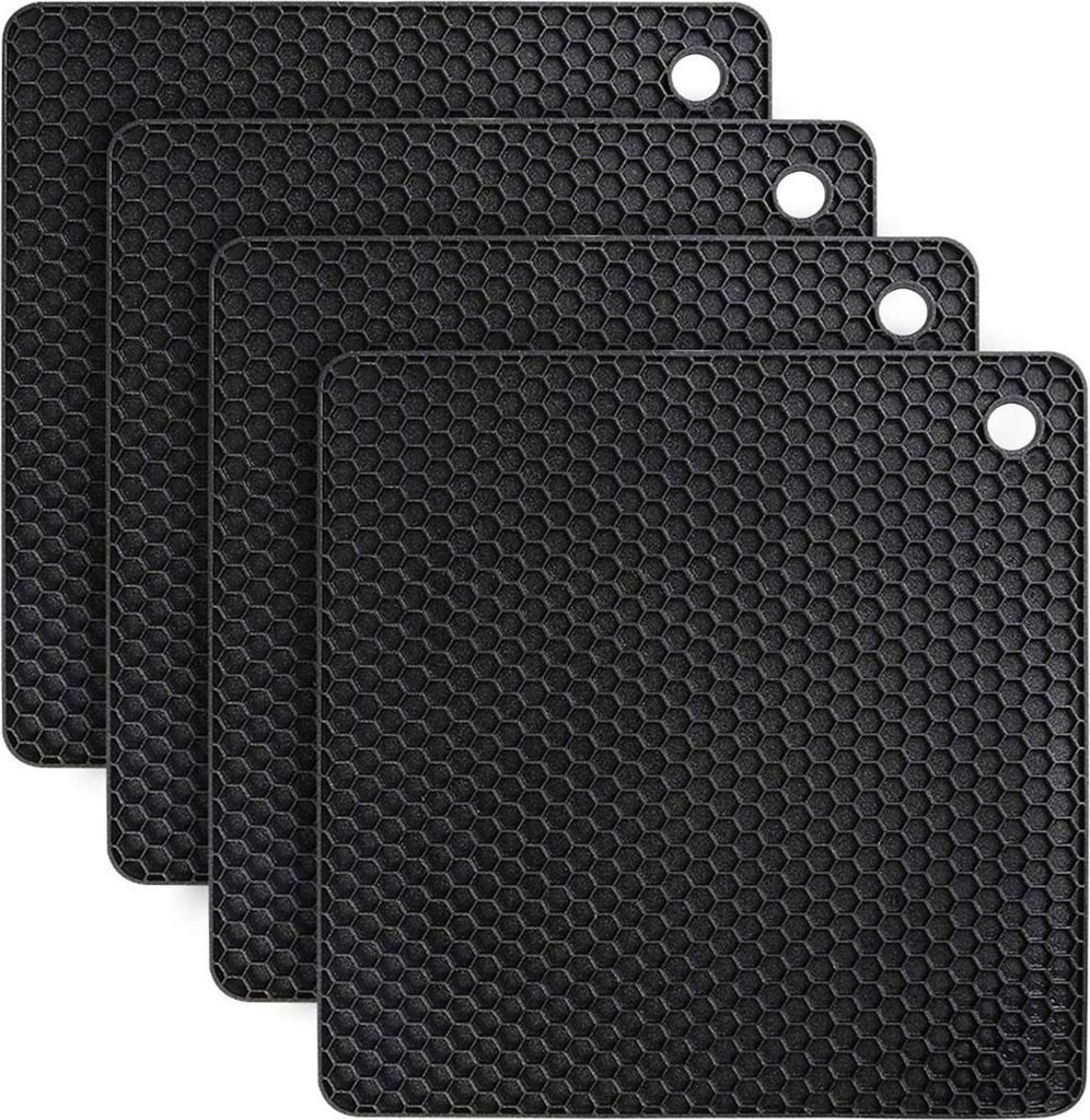 INF Ensemble de 4 dessous de plat en silicone - 18cm, Image du produit 