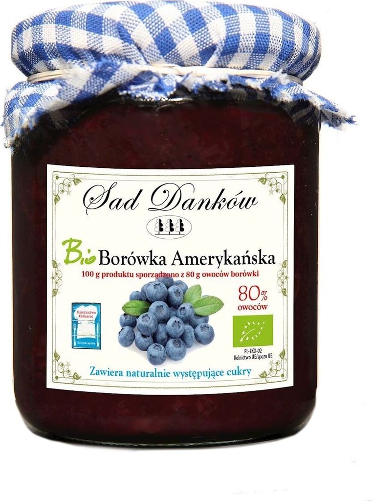 HEIDELBEERE 80 % 260 g - SAD DANKÓW
