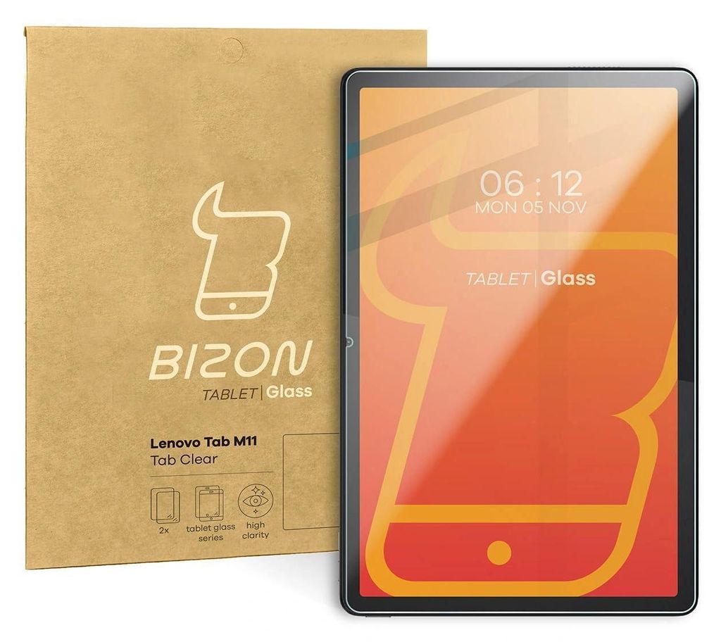 Bizon Glass Tab Klar Lenovo Tab M11 1. Gen. [2 PACK] Produktbild 
