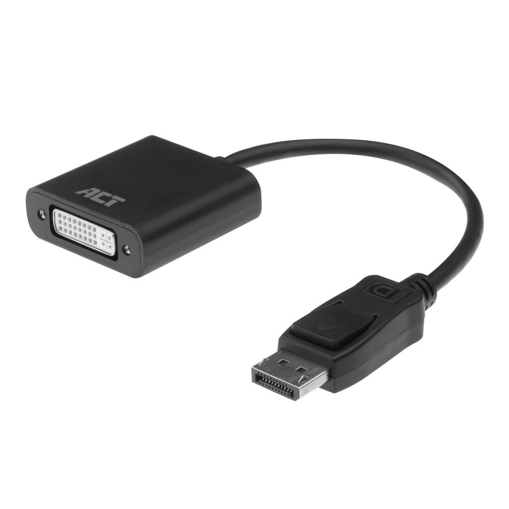 ACT AC7510 Videokabel-Adapter 0,15 m DisplayPort DVI-D Schwarz (AC7510)