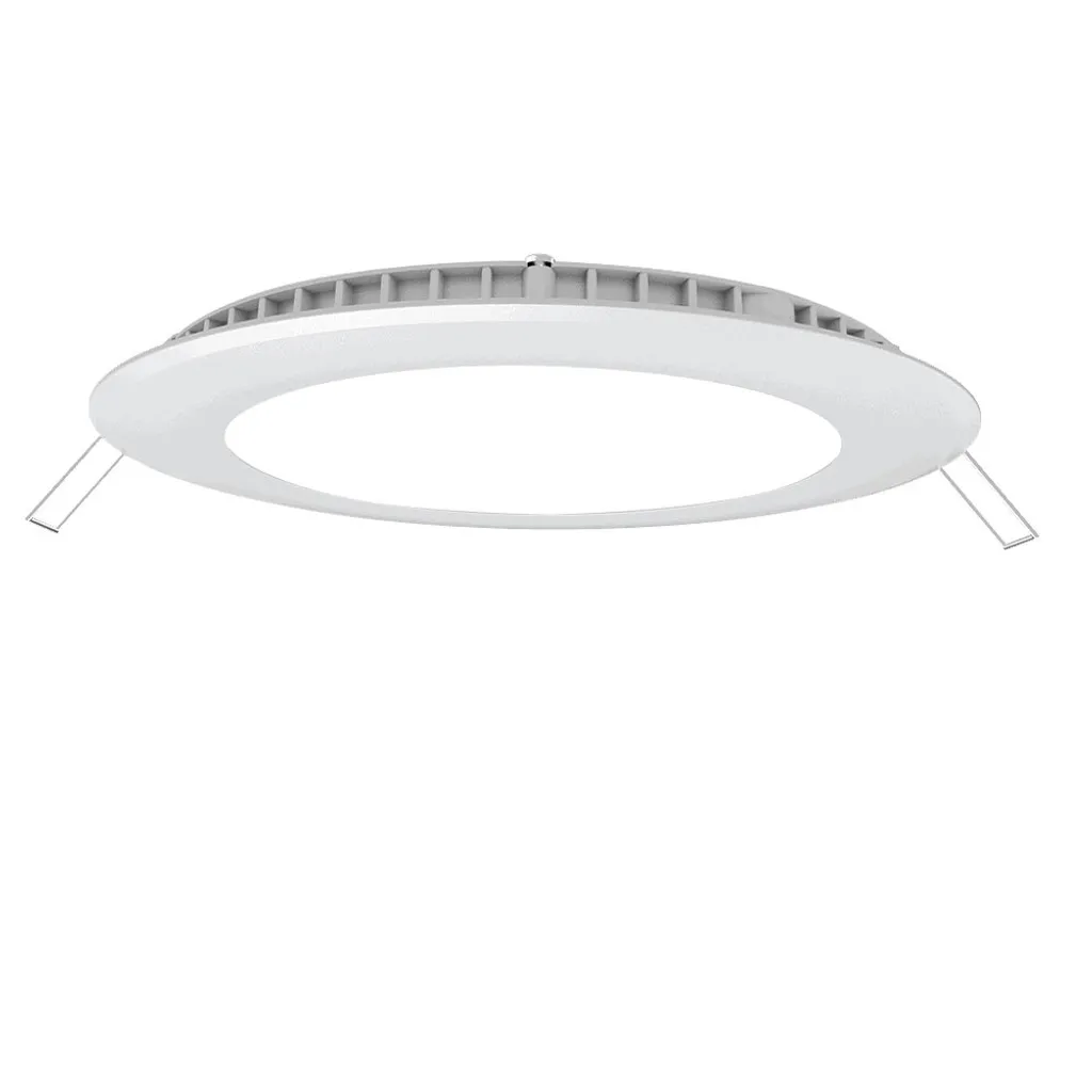 Pannello da incasso a LED, 1500 lumen, bianco caldo, rotondo, 22,5 cm, VT-1807