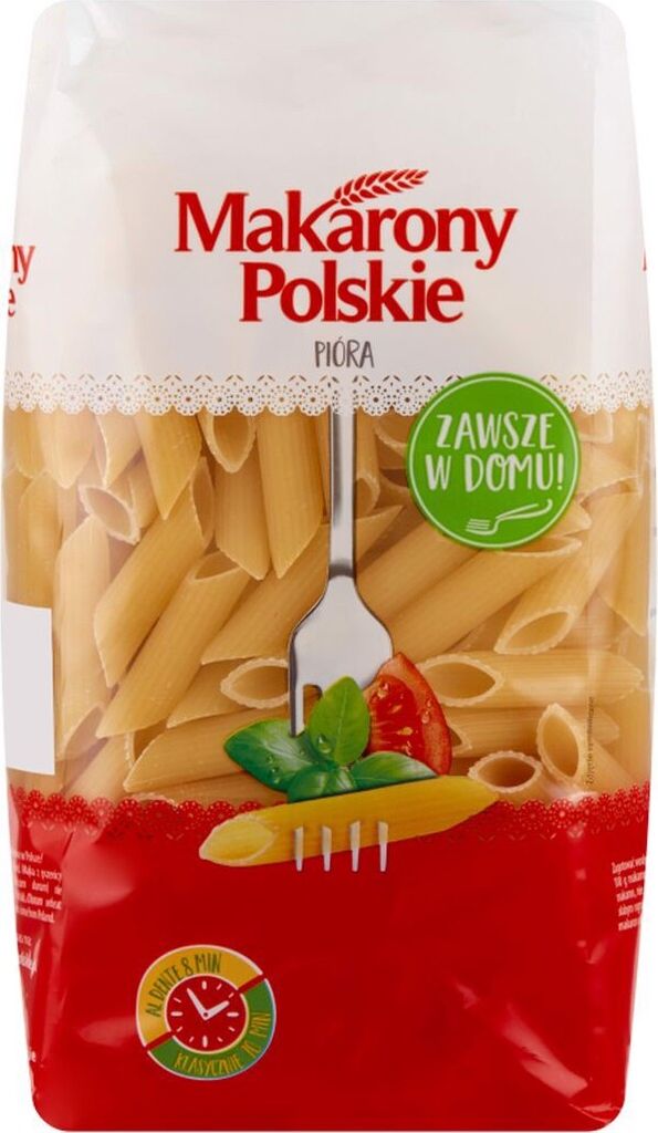 Makarony Polskie Makaron Pióra 400 G Zdjęcie produktu 