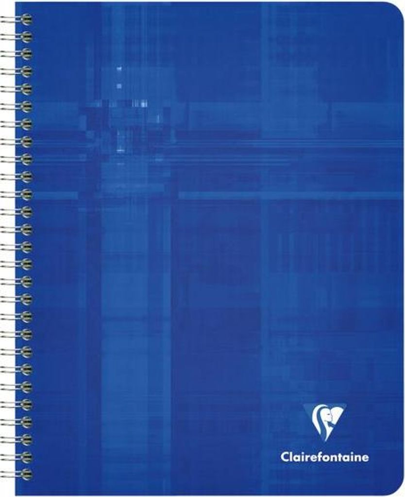 Clairefontaine - Notizbuch A5+ Raute 5x5mm 120 Seiten 90gr sortiert | 5 Stück