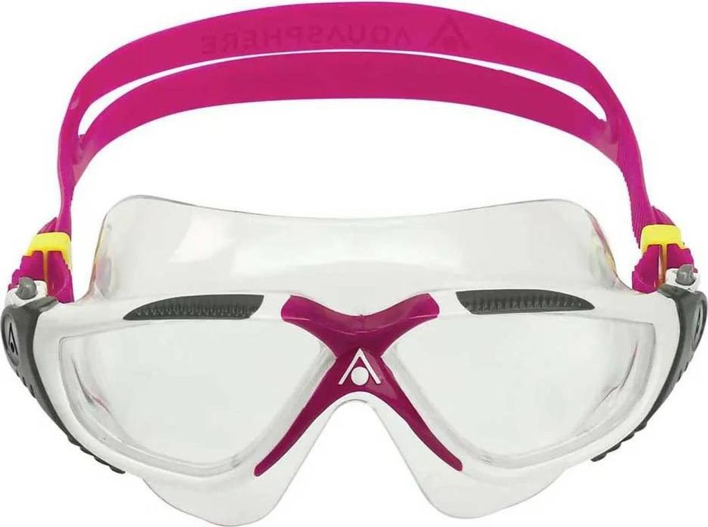 Aquasphere Vista Zwemmasker, wit, roze. Geschikt voor heren Productafbeelding 