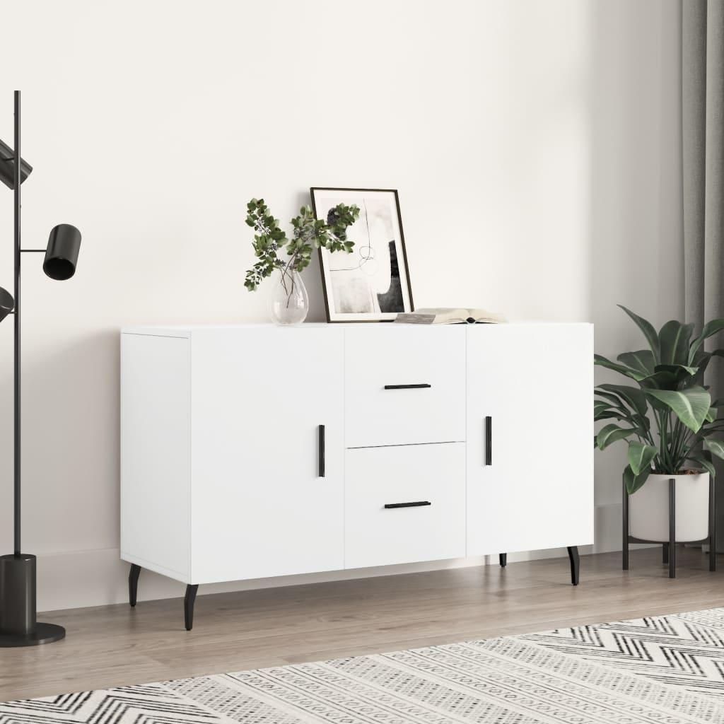 vidaXL Sideboard Weiß 100x36x60 cm Holzwerkstoff Produktbild 