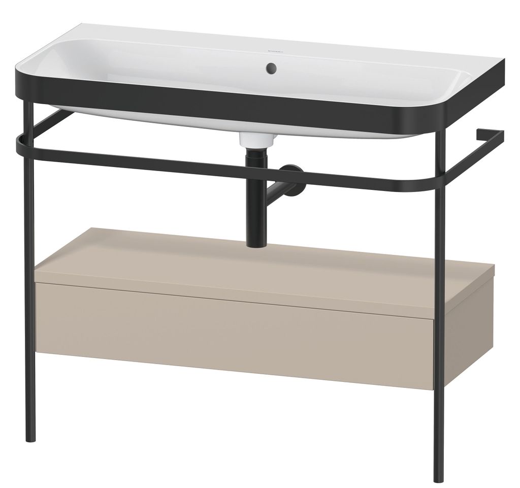 DURAVIT HP4743N6060 Metallkons.u.SK.m.Happy D.2 Plus,o.HL