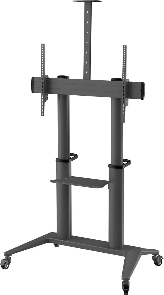 conecto LM-FS03NB Professional TV-Ständer Standfuß für Flachbildschirm LCD LED Plasma höhenverstellbar 70-120 Zoll (178-305 cm, bis 140 kg Trag...