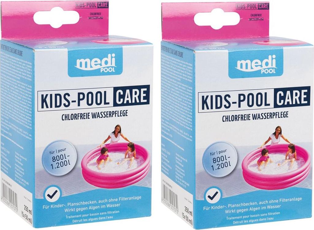 mediPOOL Kids-Pool Care, Kids Care, 2x 250 ml