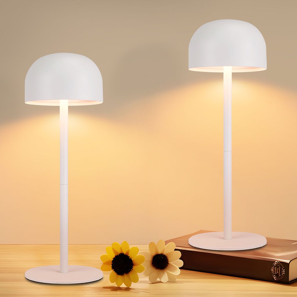 ZMH 2ER LED stolná lampa biela Bezdrôtová nočná lampa Obrázok produktu 