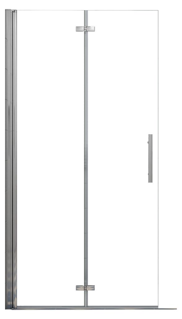 Duschspa Walk-In Faltbar Duschwand 106.5 x 185cm Drehbar Produktbild 