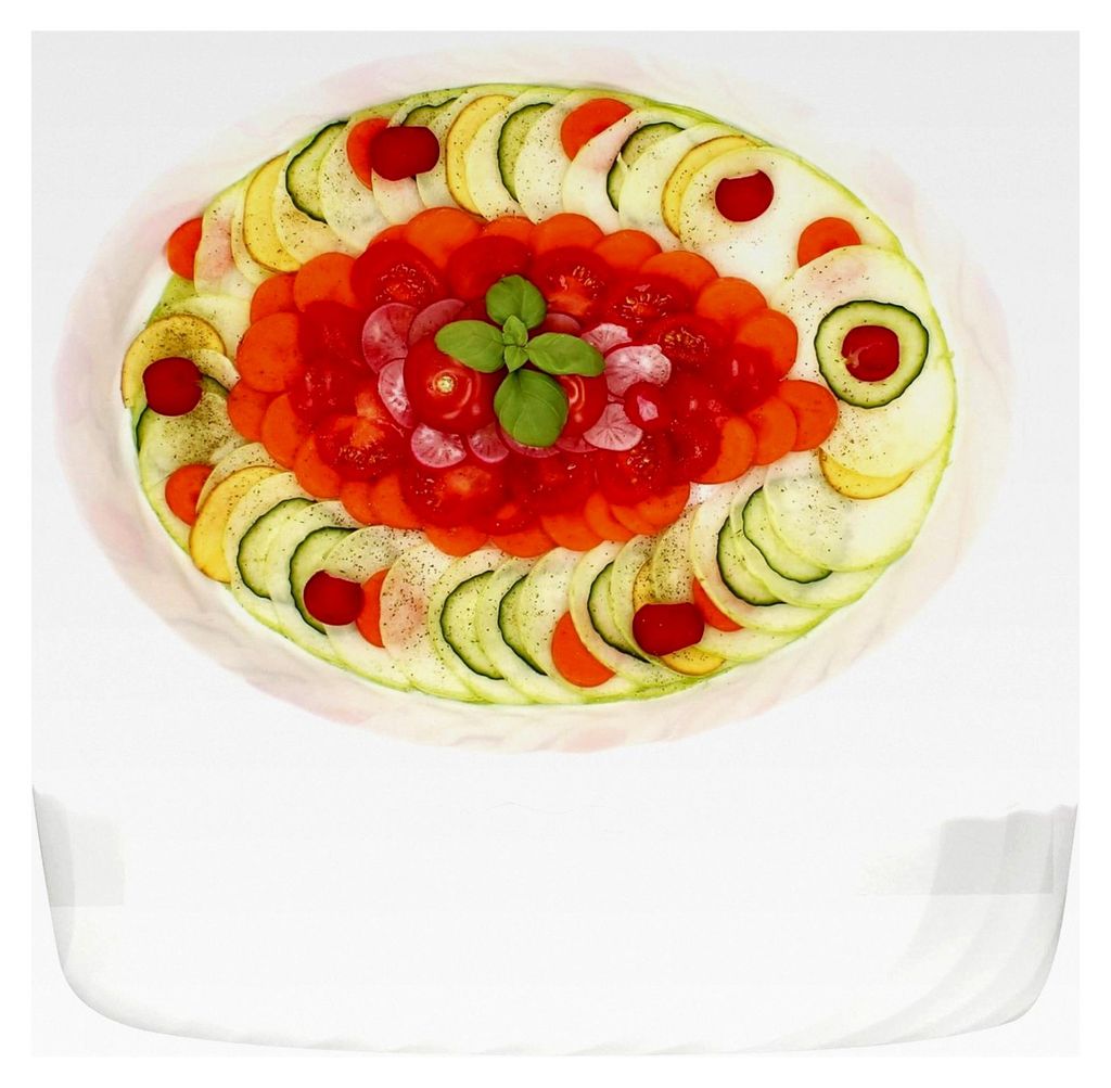 2er Set Trianon ovale Auflaufform groß I 3 Liter I Weiße Backform aus Glas mit Relief I (LxBxH) 37 x 28,5 x 8,5 cm I Ofenform für Lasagne, Tiram...