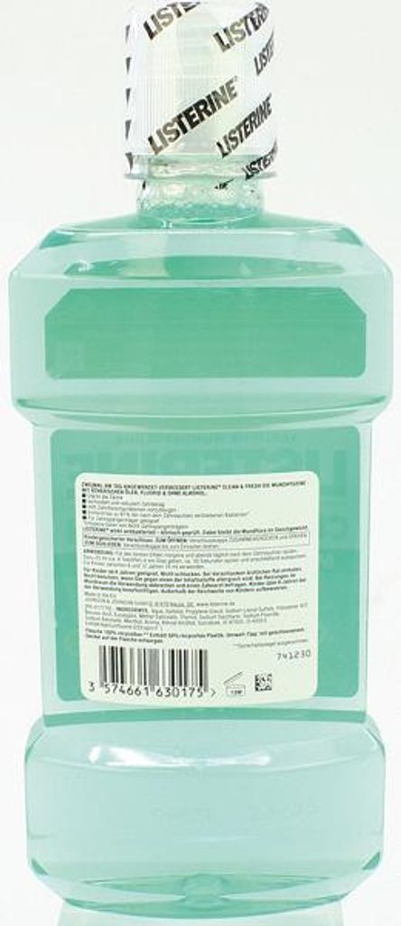 LISTERINE Mundspülung 500ml Clean&Fresh mild
