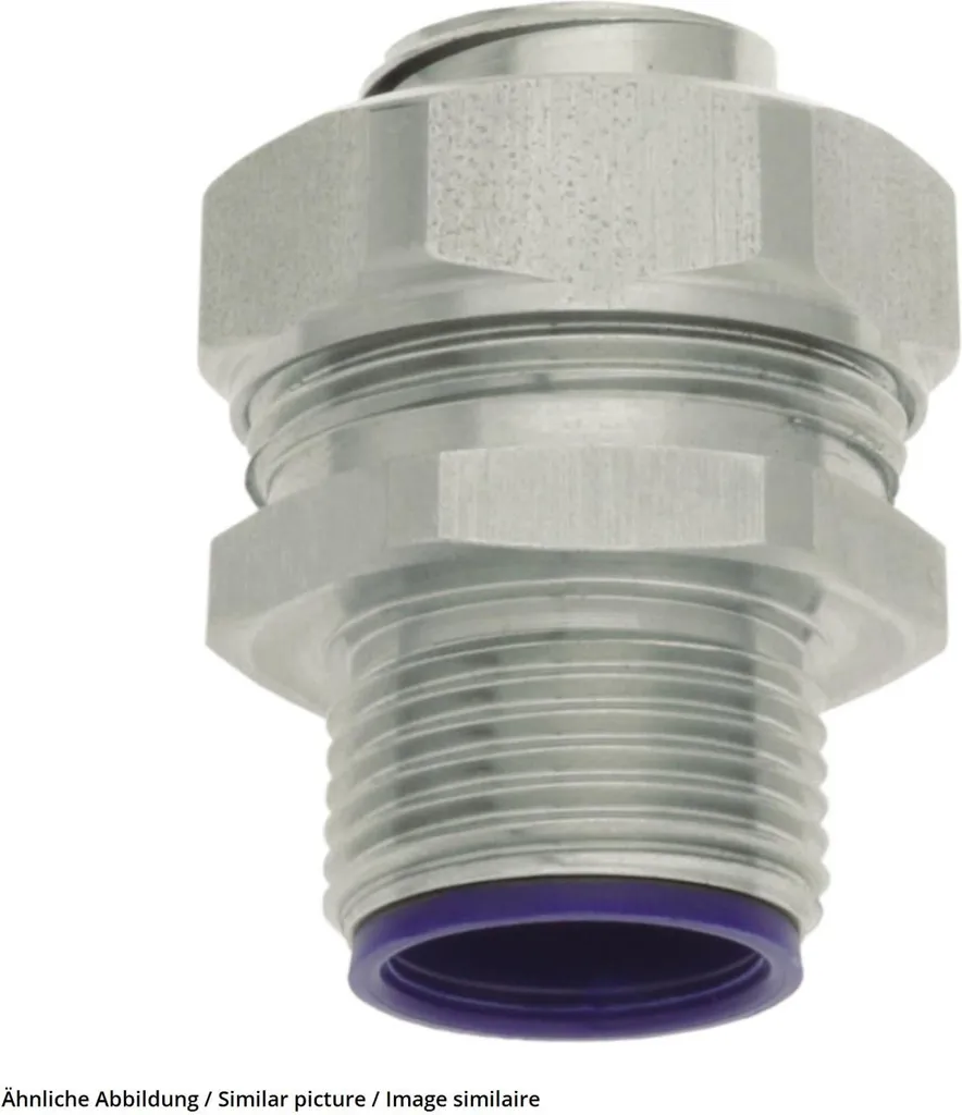 Raccord SILVYN LCG-M 50 x 1,5 évite l'arrachement des gaines souples