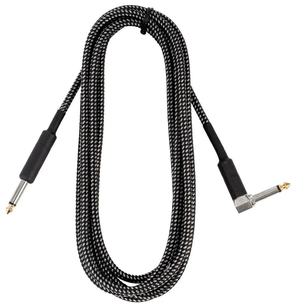 Câble guitare 3m pour ampli et pédales jack 6.35mm robuste et souple - 4