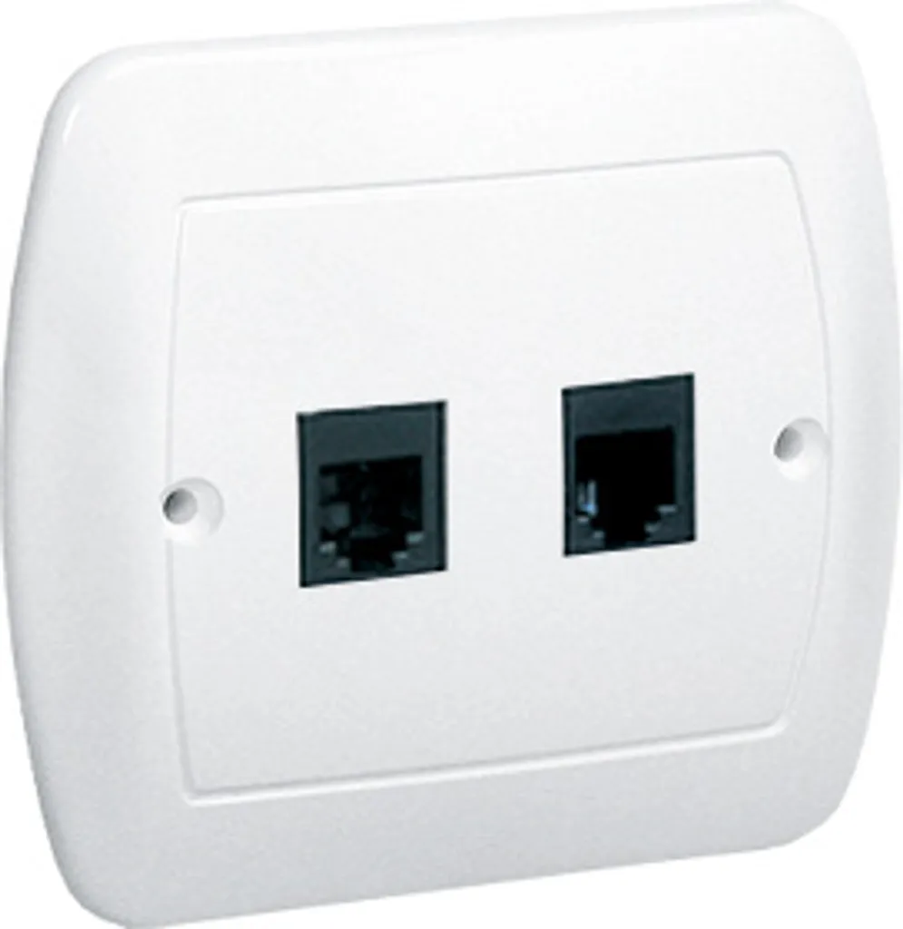 Boîtier saillie blanc pour appareillage Kontakt-Simon ATF2/11 IP20