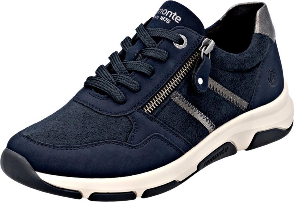 Remonte Sportliche Schnürschuhe Damen 32303936363336 Blau 36 EU