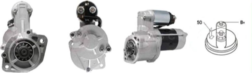 CASCO CST35104AS Starter Anlasser 2,20kW für HYUNDAI GALLOPER II (JK-01) 12V