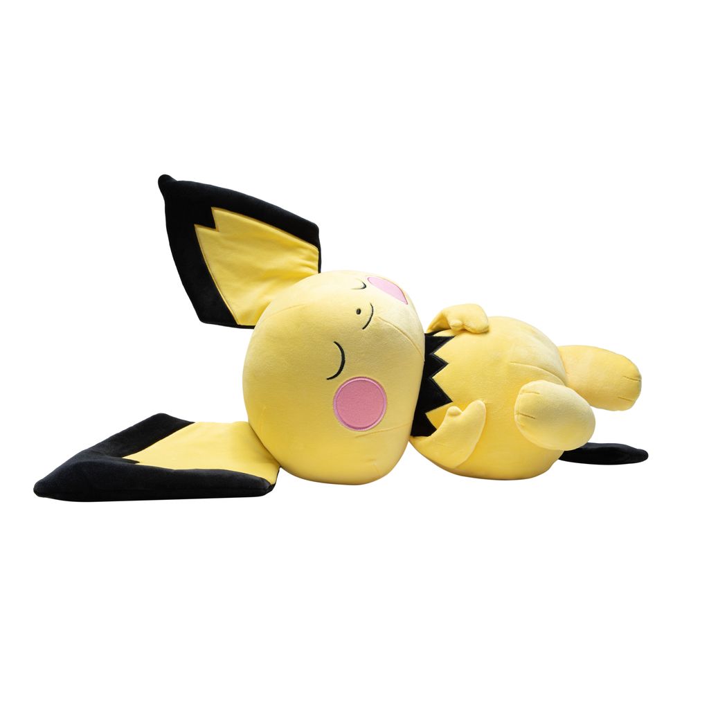 Pokémon plyšová figúrka Spiaci Pichu 45 cm Obrázok produktu 