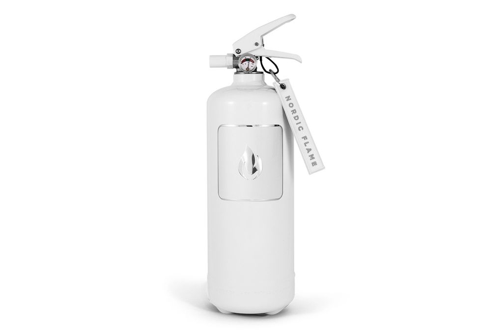 Nordic Flame Feuerlöscher CLASSIC SERIE weiß 2kg Produktbild 