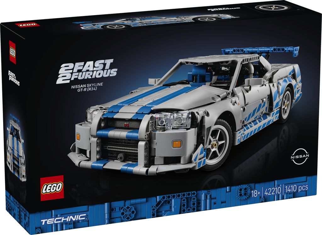 LEGO Technic Samochód Nissan Skyline GT-R (R34) z filmu Za Zdjęcie produktu 